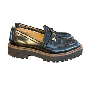 Sam Edelman LAURS LUG SOLE LOAFER Black with Chunky Sole Women’s Size 9.5